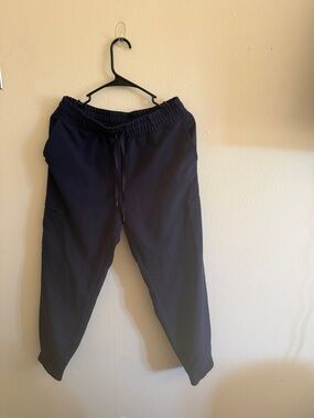 Jaanuu Navy Drawstring Jogger Pants for Women